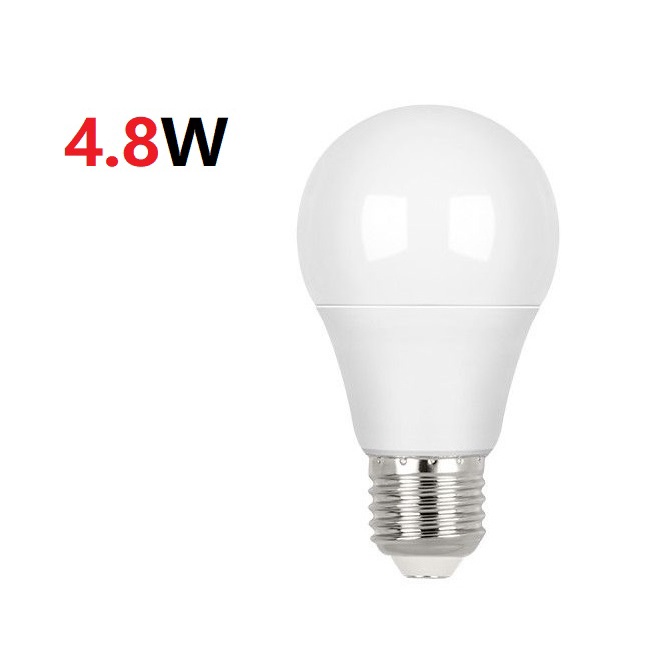 Lâmpada Bulbo De LED 4.8W Bivolt Econômica 6500K Branco Frio E27 / Marca Luz Sollar