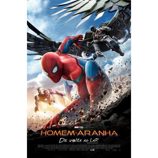 DVD - HOMEM-ARANHA: DE VOLTA AO LAR/ HOMEM-ARANHA: LONGE DE CASA / HOMEM-ARANHA: SEM VOLTA PARA CASA (FILMES)