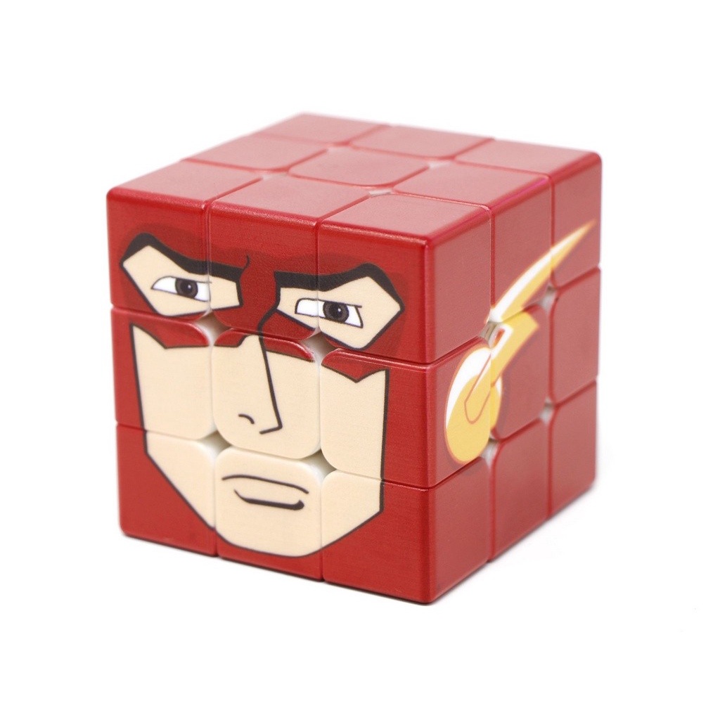 Cubo Mágico 3x3 Personalizado Vinci Cube Flash DC Cuber Brasil