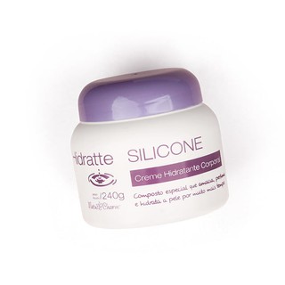 Creme Hidratante Corporal Silicone 240g Natu Charm