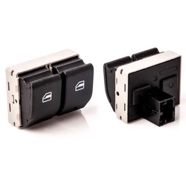 Botão Interruptor De Vidro Elétrico Duplo Fox 04/Crossfox/Gol G4/G5