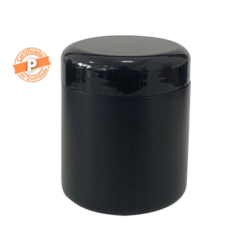 Pote Plástico 250ml C/ Tampa Rosca (30 Unidades)
