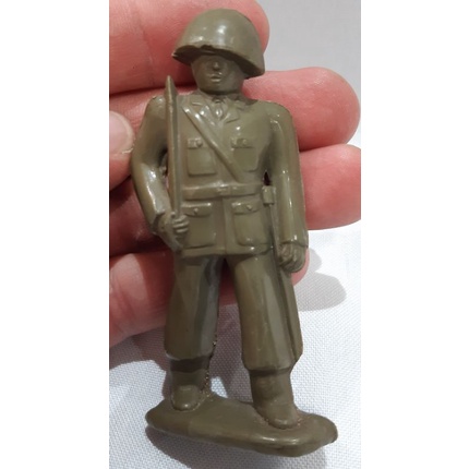 Soldado Antigo Baquelite Balila Anos 70 Mede 8cm