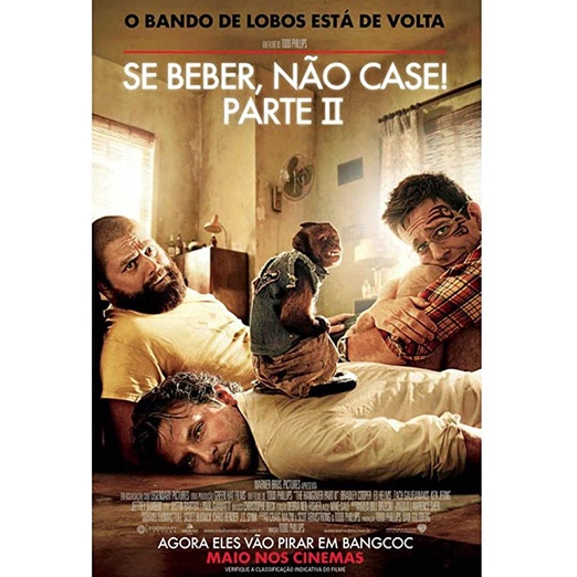 Dvd Se Beber, Não Case Ii - Original E Lacrado