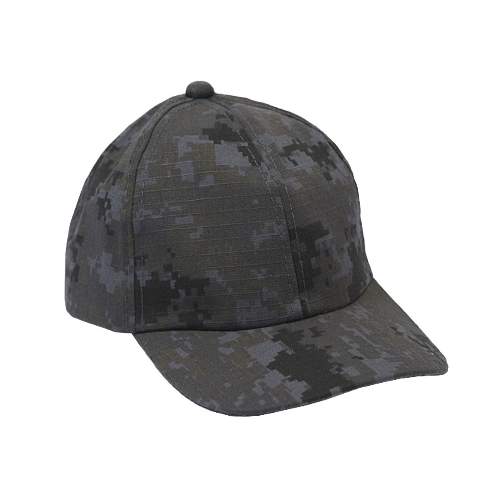 Boné Militar Liso Rip Stop | Camuflada Digital Petróleo - Atack