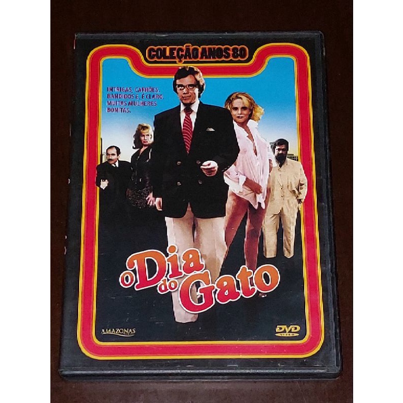 dvd o dia do gato DAVID CARDOSO COLECAO ANOS 80 filme nacional