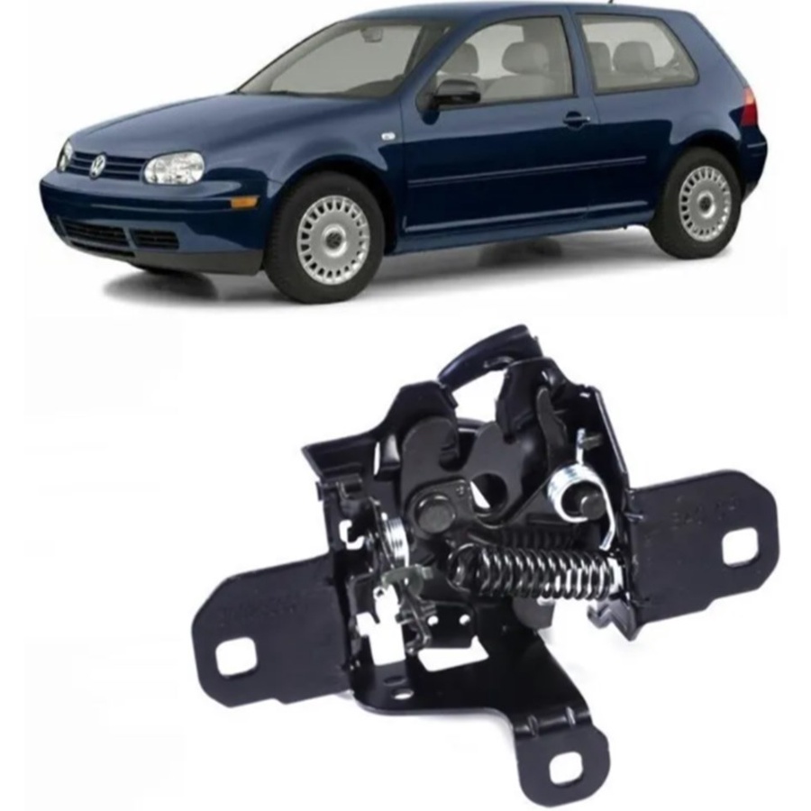 Fechadura Capô Inferior Golf 1998 1999 2000 2001 2002 2003 2004 2005 2006 2007 2008 2009 2010 2011 2012 2013