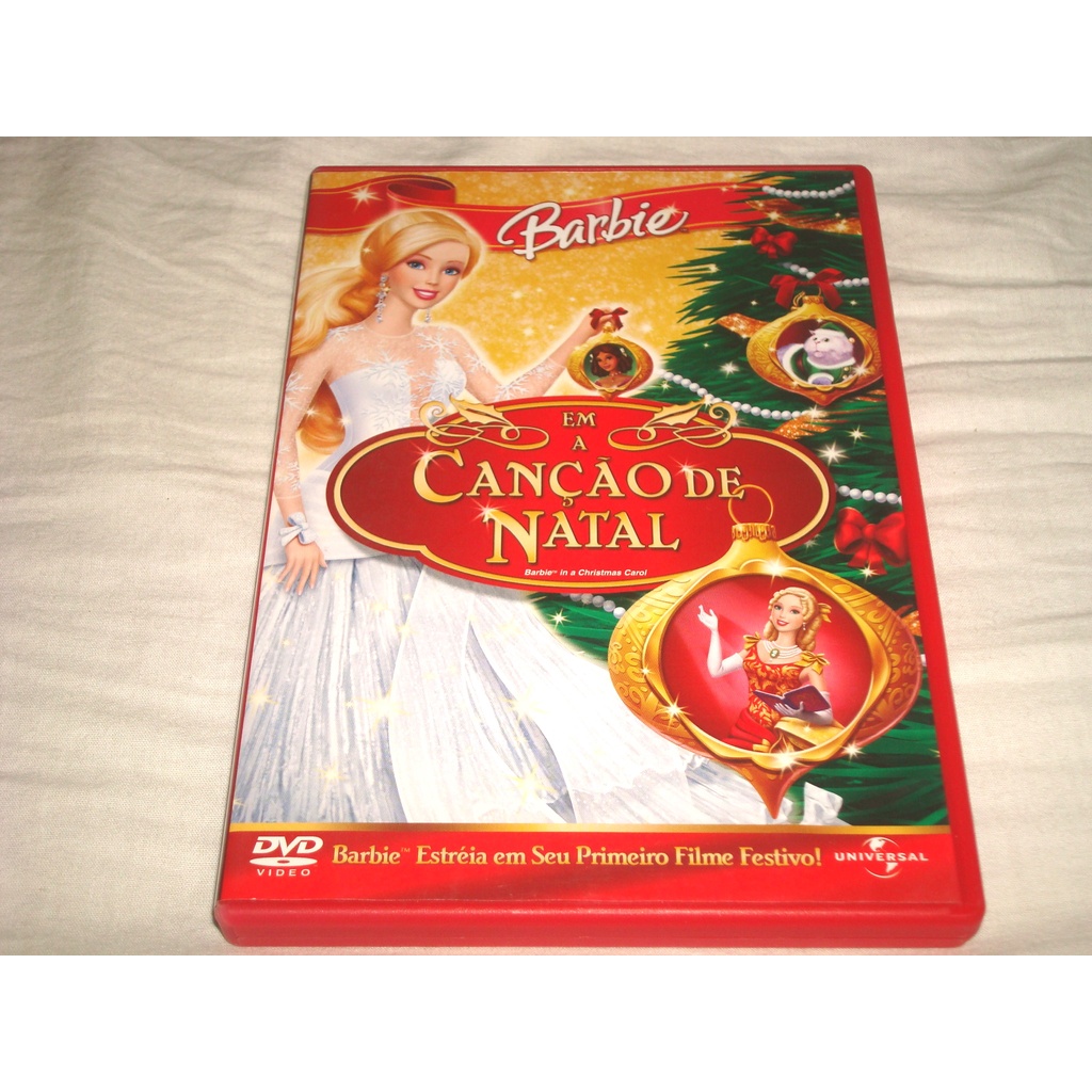 Dvd Barbie Em A Canção De Natal Dvd Nacional E Original | Shopee Brasil
