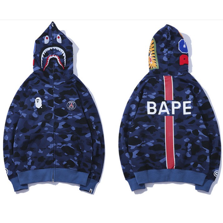 moletom bape shark original