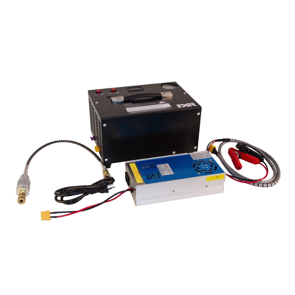 Compressor Portátil Alta Pressão Pcp Trivolt 12v Dc 110/220 300 Bar