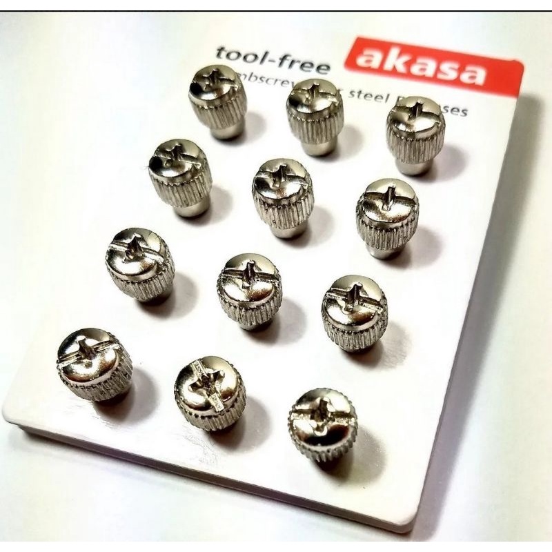 12x Parafuso Thumbscrew Gabinete Tool Free Akasa Ak-mx005