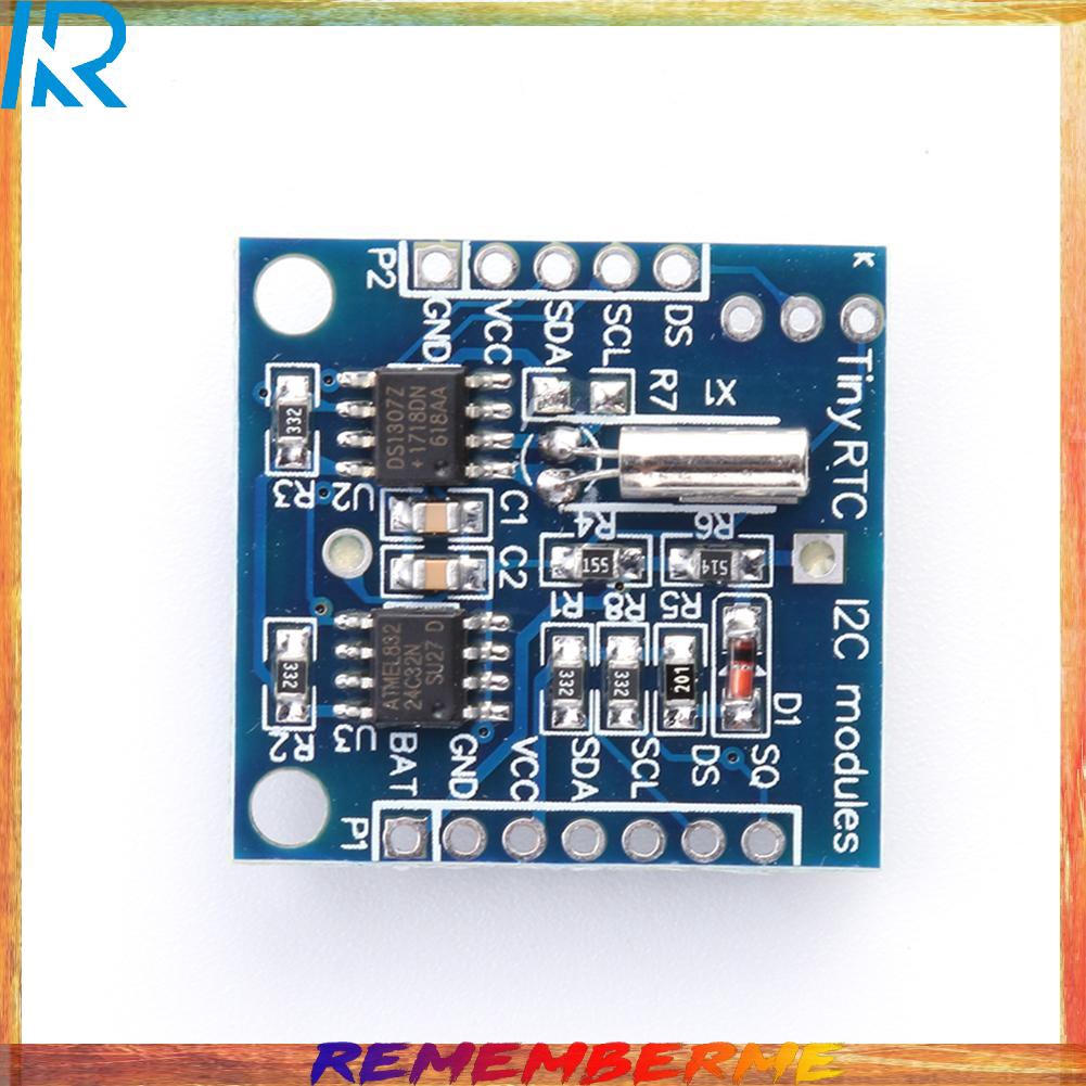 InyTiny RTC I2C Módulos 24C32 Memória DS1307 Clock em tempo real RTC ...