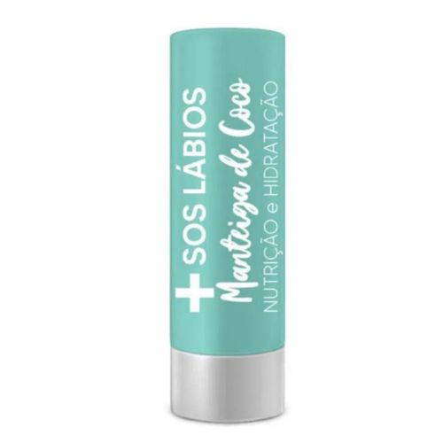 Protetor Labial Top Beauty Sos Lábios Manteiga De Coco 3,5gr