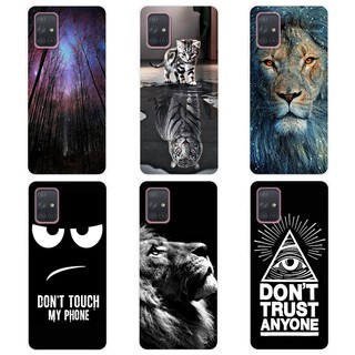 Samsung Galaxy A71 Printed Case Cartoon Back Cover For Samsung Galaxy A71 Soft Silicone TPU Case For Samsung Galaxy A71