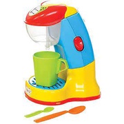 Cafeteira Infantil De Crianças Expresso 6 Peças Maral Colorido