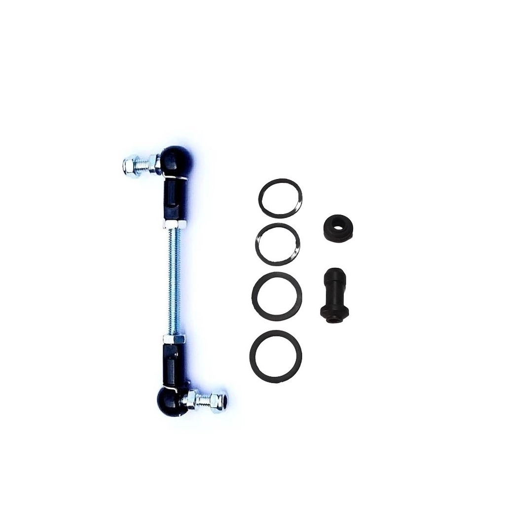 Tira Folga Pedal Câmbio Marcha Twister CB 300 (Preto Personalizado) + Reparo Pinça Freio Dianteiro