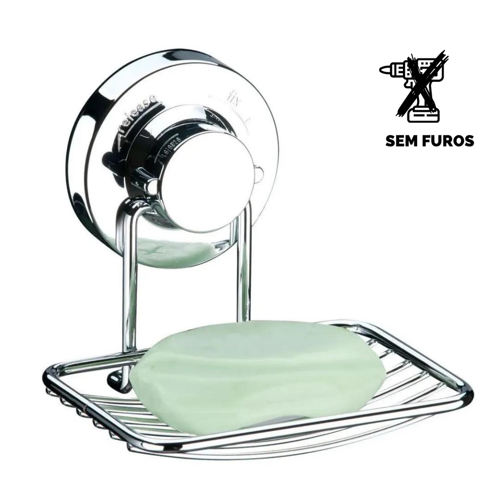 Compactor BESTLOCK Bath Spatola per Doccia Raschietto con Ventosa Ultra- Resistente, 25.4x5.5x23.5 cm, Cromo