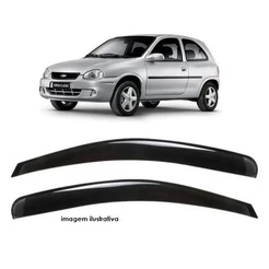Jogo Calha De Chuva Defletor Corsa Hatch 1994 a 2001 E Pick-Up Corsa 1994 a 2003 - 40.004A