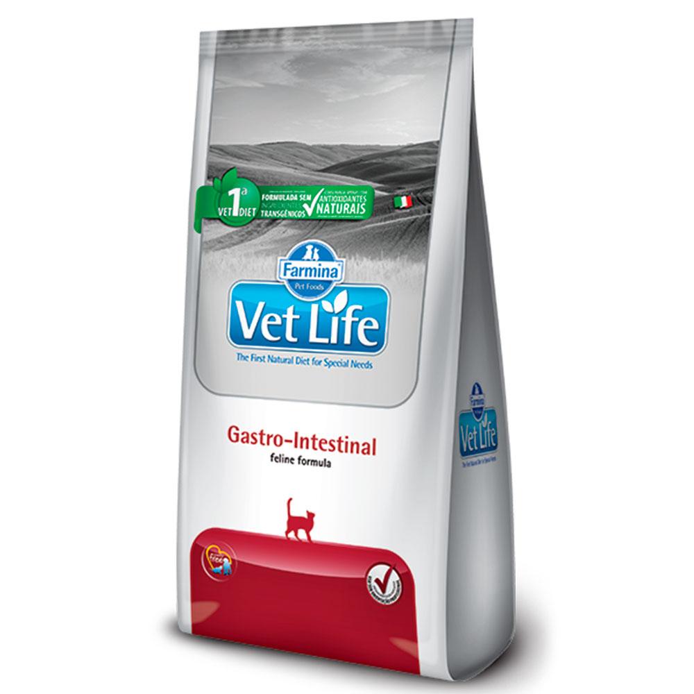 Ração Vet Life Gatos Adultos Gastro-Intestinal – 2kg - Pets