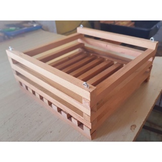 CACHEPOT/CACHEPÔ MADEIRA PEROBA ROSA MODELO QUADRADO 25x25 em Oferta na Shopee