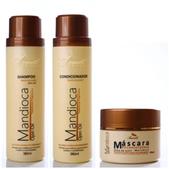Kit Manutenção Reestruturador Mandioca Ojon Aramath Cosméticos
