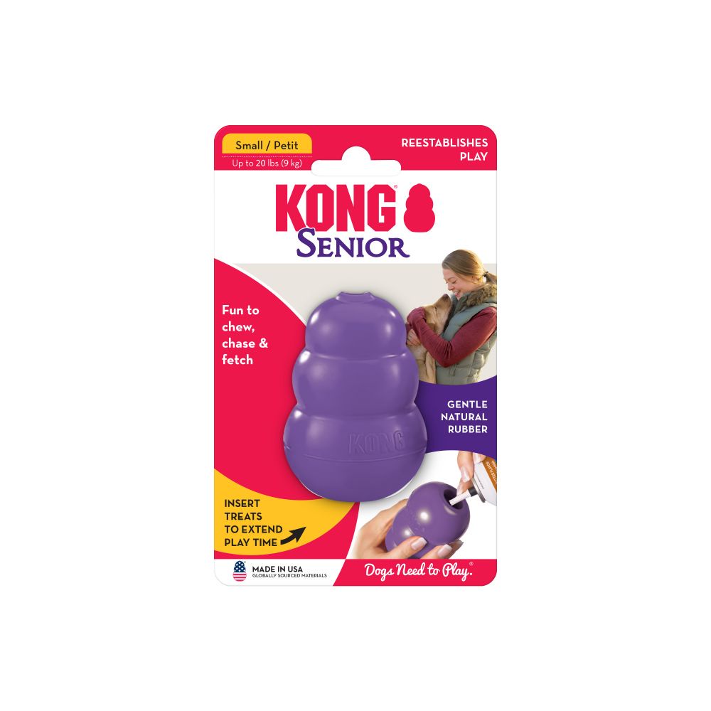 Brinquedo Recheável p/ Cachorro Idoso Kong Senior P