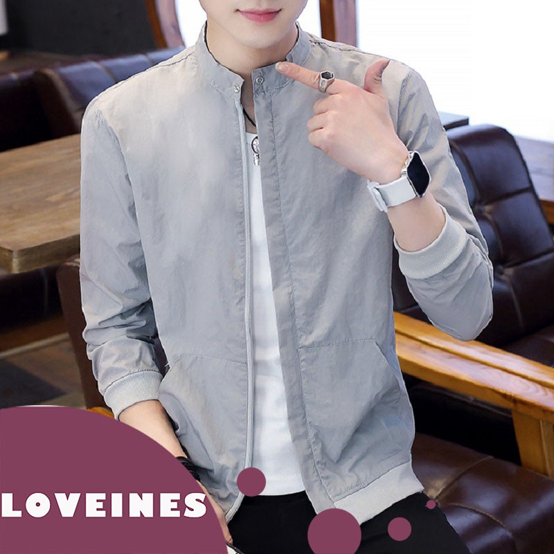 jaqueta fina masculina