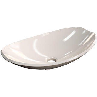 Cuba de Apoio Canoa C01 Para Banheiro Lux L45 Bege - Lyam Decor