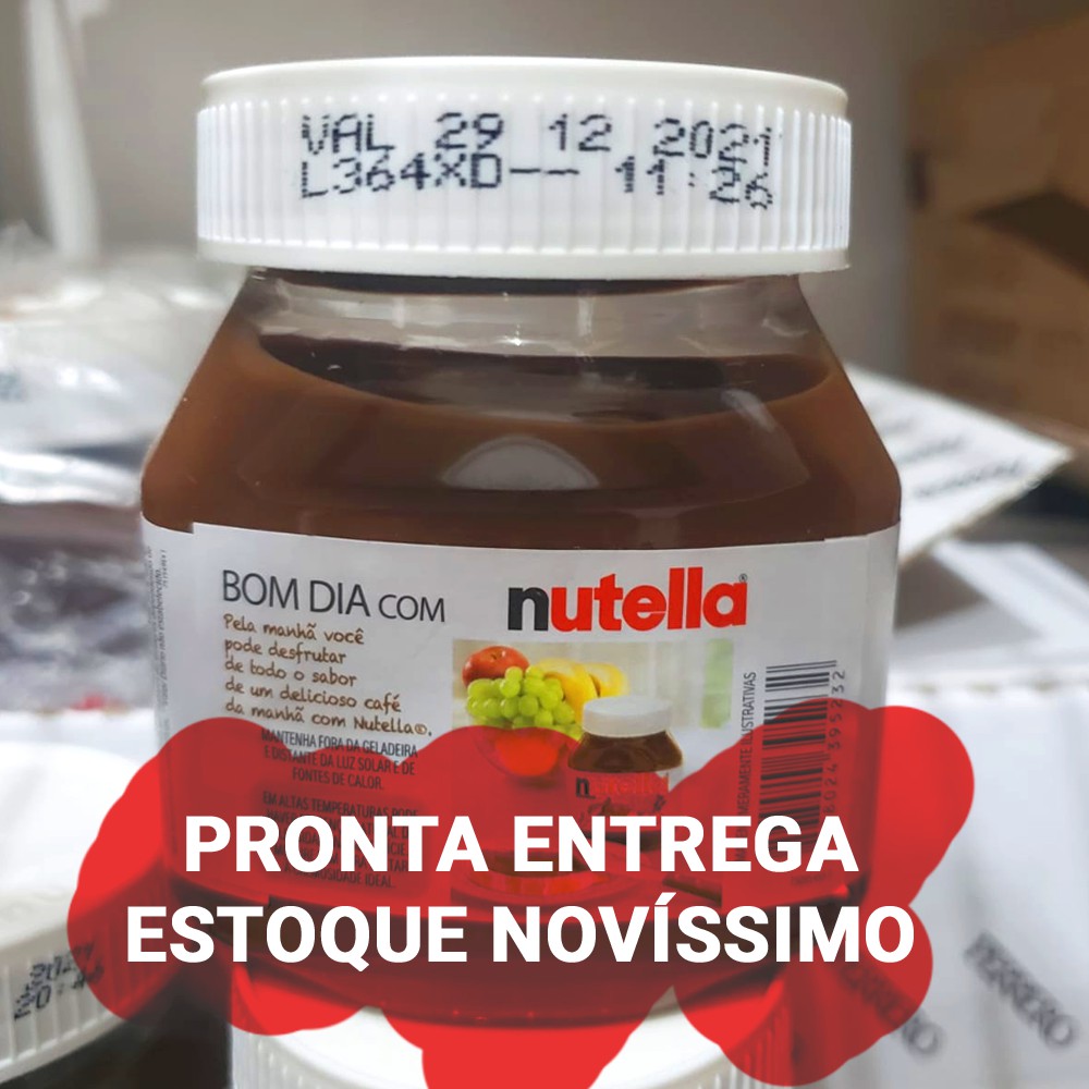 Nutella 140g com FRETE GRÁTIS + BRINDE - Creme de Avelã com Cacau em  PROMOÇÃO | Shopee Brasil