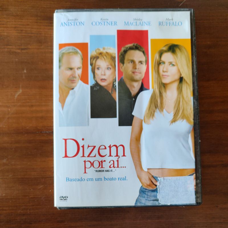 DVD Original Dizem por aí - Kevin Costner, Jennifer Aniston, Shirley MacLaine e Mark Ruffalo