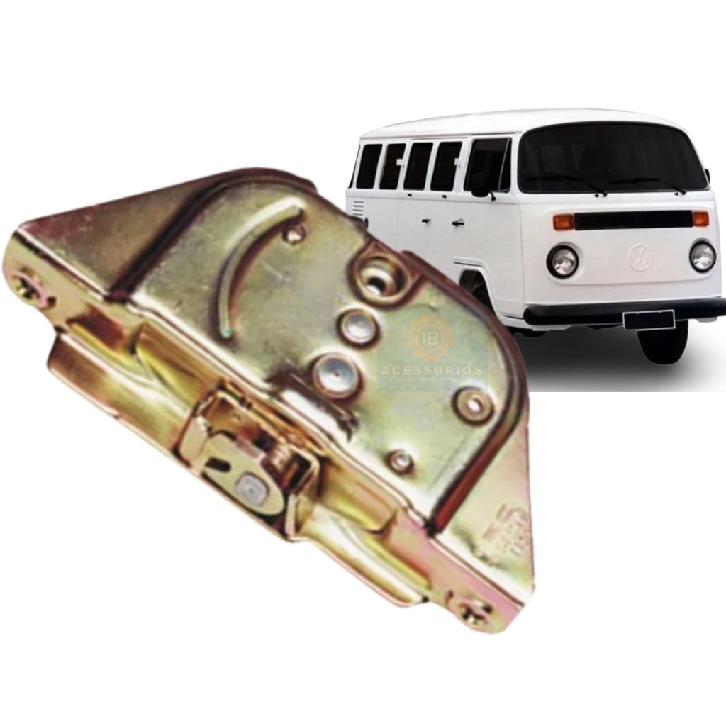 Fechadura Com Engate Da Lingueta Da Porta Lateral Corrediça Volkswagen Kombi Clipper Após 97 Automotivo