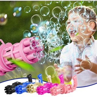 Gatling Bubble Machine automático Gatling arma de bolha automática brinquedos sabão máquina de bolha de água