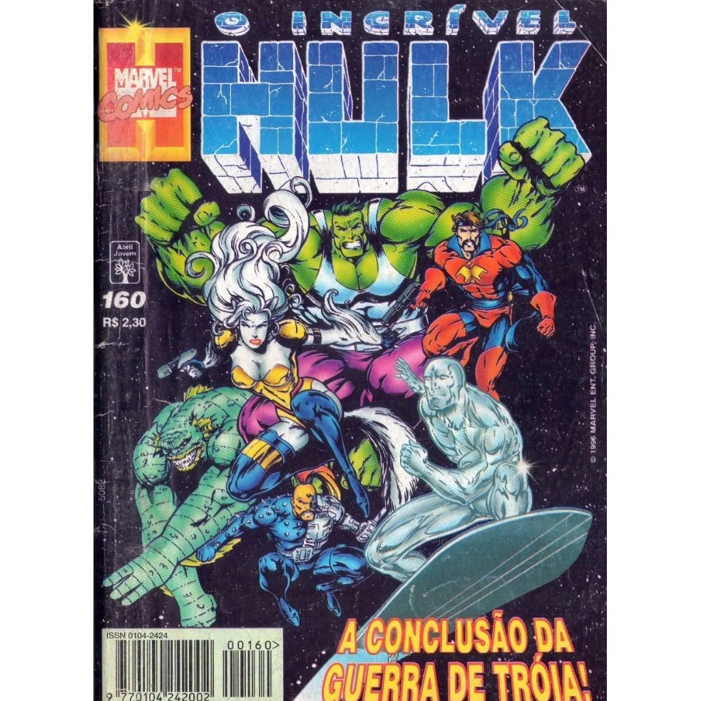 Gibi O Incrível Hulk Nº Ano Marvel Comics Hq Stan Lee Revista Hq Revista