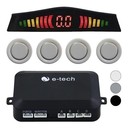 Sensor De Estacionamento Universal 4 Pontos