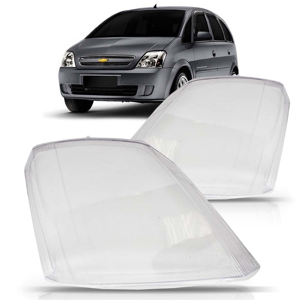 Lente Farol Meriva 2003 2004 2005 2006 2007 2008 2009 2010 2011 em Oferta na Shopee