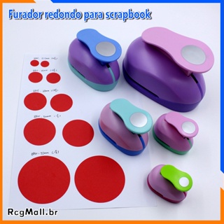 38/50/75mm Scrapbook Soco Circular Cortador De Cartão De Papel Feito À Mão DIY Dispositivo De Gravura Redonda em Oferta na Shopee
