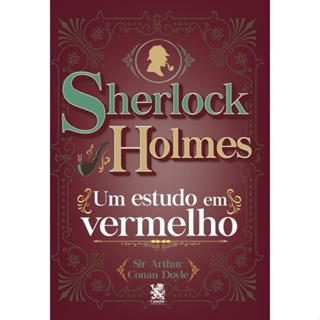 Sherlock Holmes, Um estudo em vermelho Capa especial em Oferta na Shopee