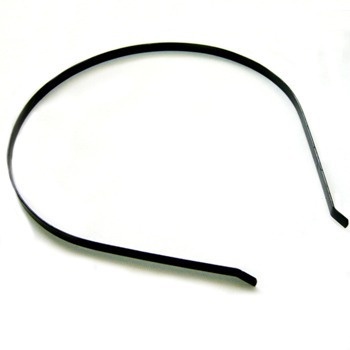 3 Tiaras De Ferro Lisa Arco Diadema Masculina Feminina Metal Arquinho