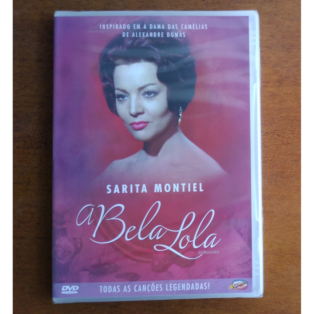 DVD A Bela Lola - Lacrado - Sarita Montiel