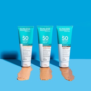 Protetor Solar Sunless 060g F50 Facial Com Base