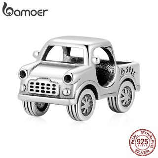 Bamoer 925 Prata Pickup Caminhão Estilo Charme Moda Presentes Para Pulseira Diy Acessórios Bsc531