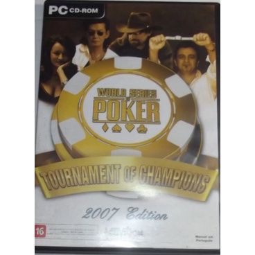 World Series Of Poker 2007 Tournament Of Champions Jogo para PC Cd-ROM