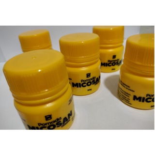 KIT 5 Micosan 50g clareador micose pano branco melasma Creme Original reduz Olheiras Manchas Escuras Axilas e Virilhas