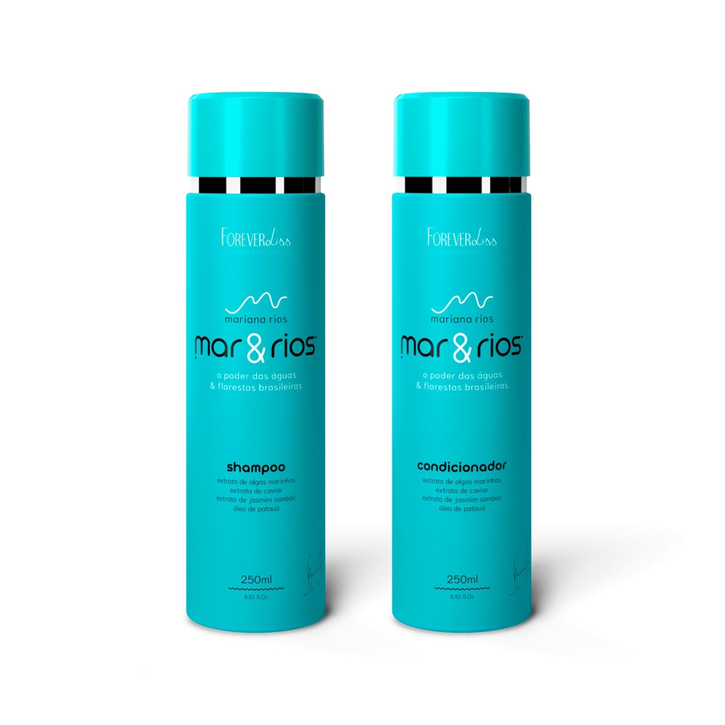 Kit Shampoo e Condicionador Mar&Rios Forever Liss - Beauty