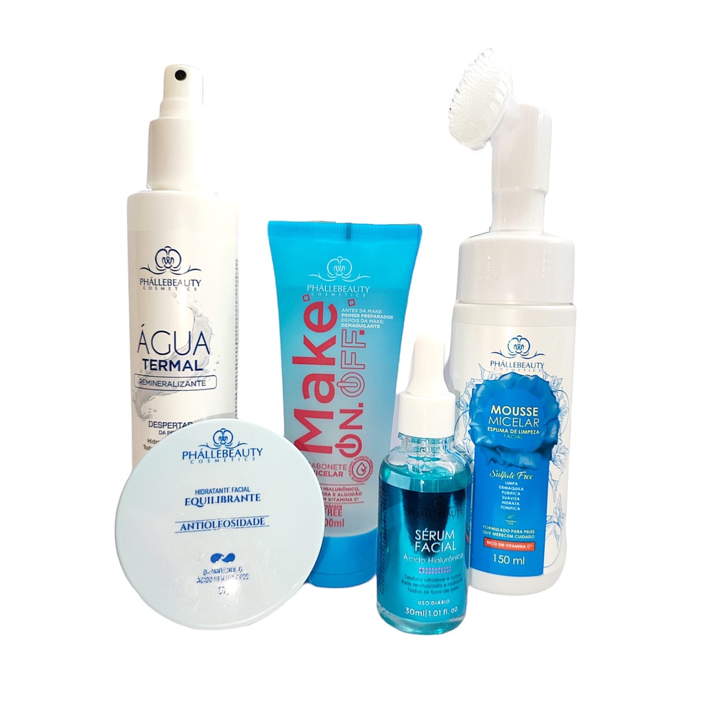 Kit Make On/Off 5 itens