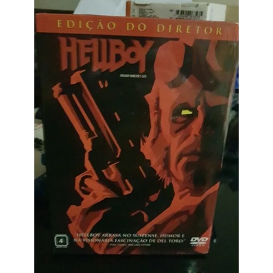 Dvd Hellboy - Edição Do Diretor - Duplo Com Luva
