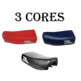 Capa do Banco No Modelo Original Com Escrita - Honda Xl 250 / Xlr 250 / Xlx 250 - Azul / Preto / Vermlho