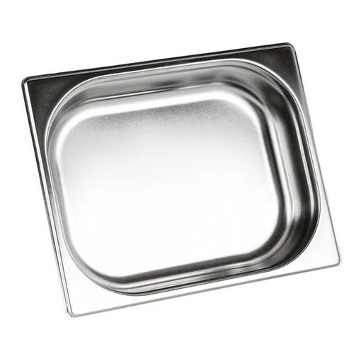 Kit C/ 7 Cuba Gn Inox Gastronomica 1/2 X 100 Rechaud Buffet
