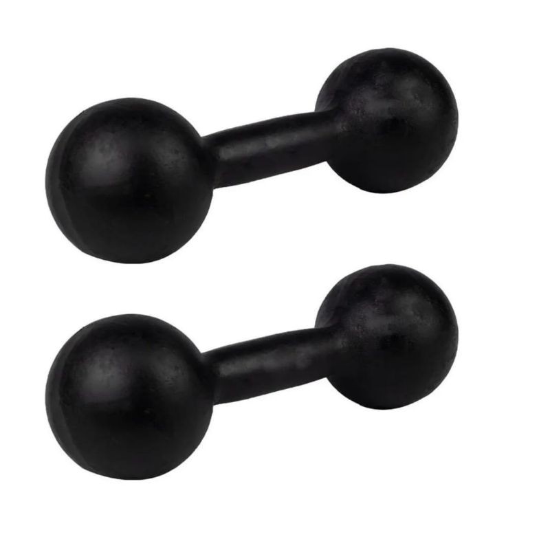 Halter Halteres 2kg cada unidade o par 4kg pintado promoção