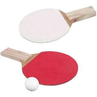 2 Raquetes Ping Pong Para Tênis De Mesa + 1 Bolinhas Brancas